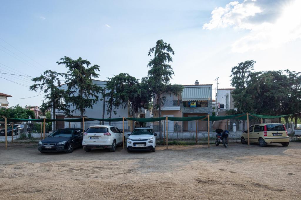 Budova, kde se aparthotel nachází