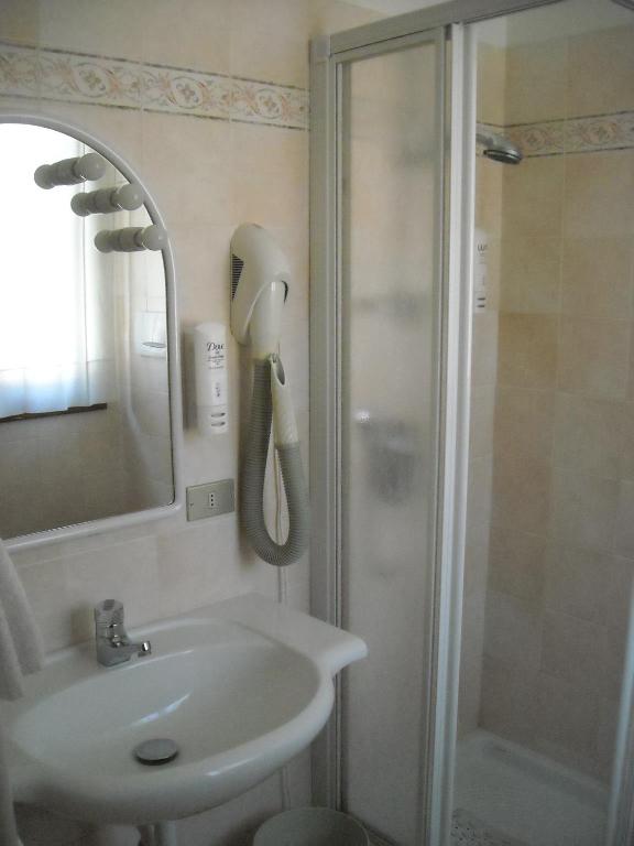Koupelna v ubytování Hotel Wanda