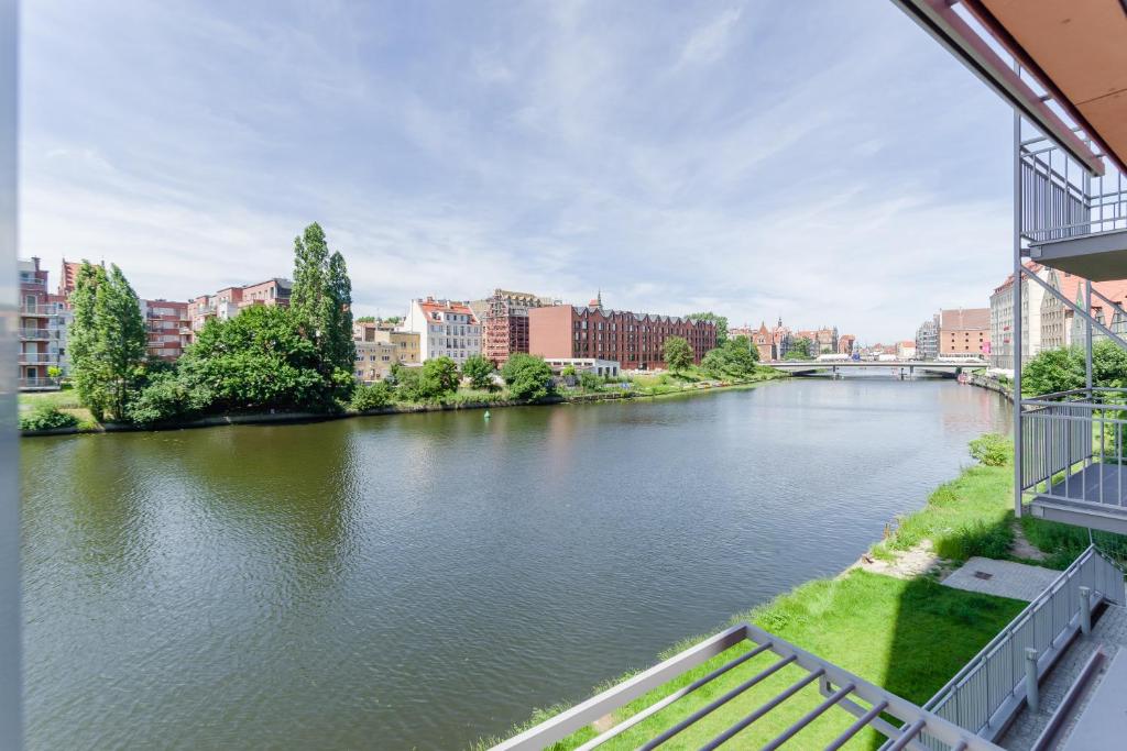 Výhľad na rieku v blízkosti apartmánu
