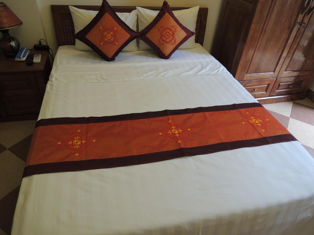 Postel nebo postele na pokoji v ubytování Hanoi Ecogreen Hostel