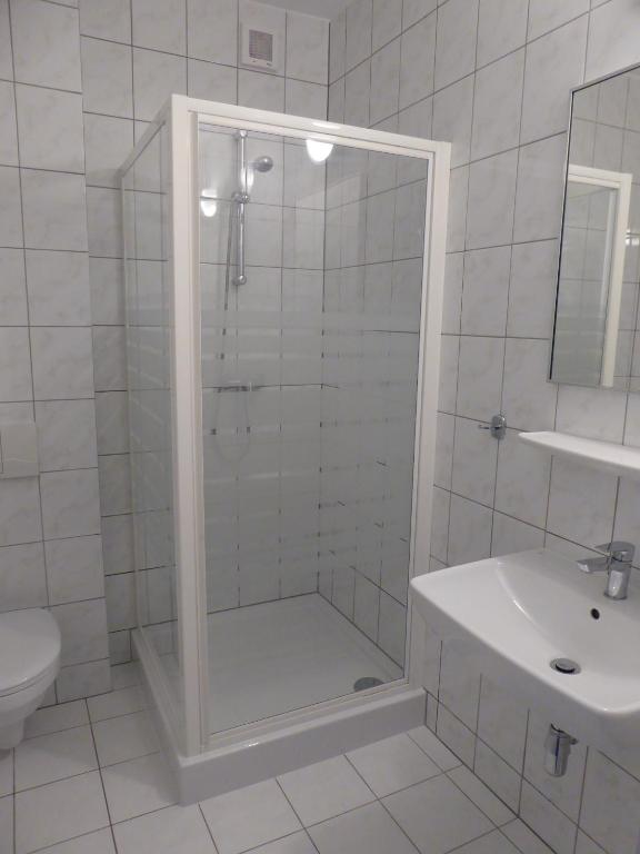 Kúpeľňa v ubytovaní Willa Dalba