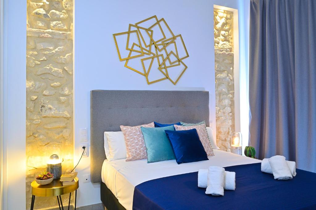 Postel nebo postele na pokoji v ubytování MyFlats Luxury Downtown