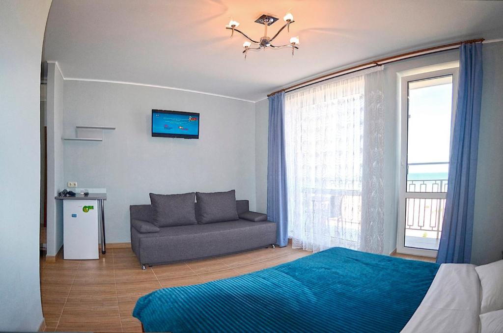 Posezení v ubytování Hotel Golden Beach