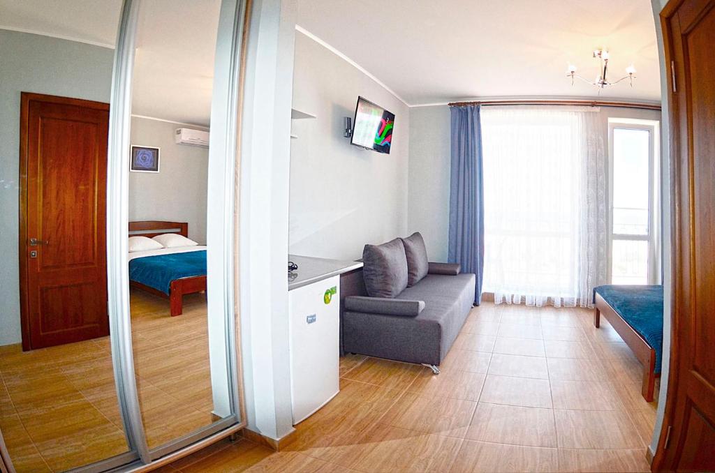 Posezení v ubytování Hotel Golden Beach