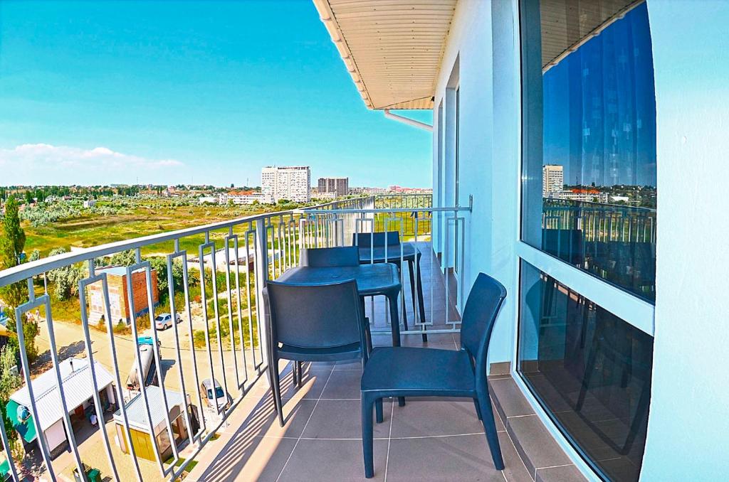 Balkón nebo terasa v ubytování Hotel Golden Beach