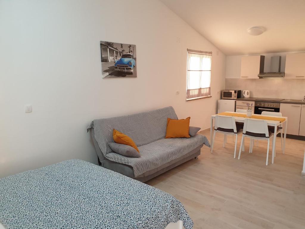 Kuchyň nebo kuchyňský kout v ubytování Endless Horizont Apartment