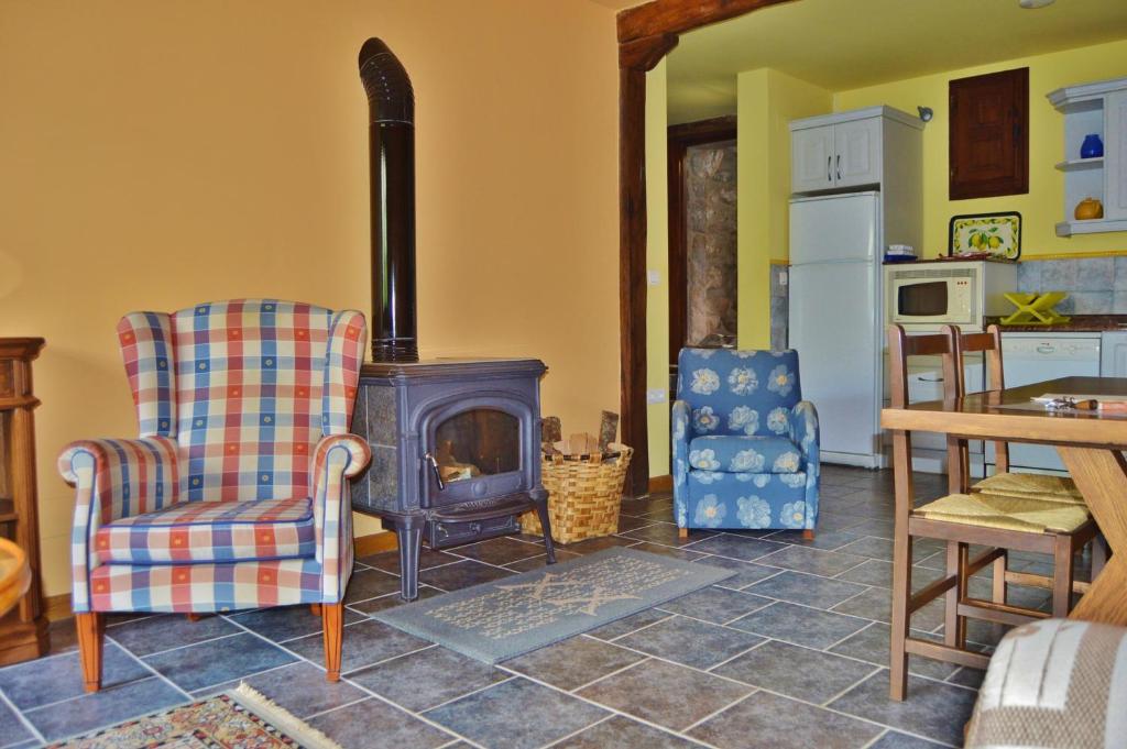 Kuchyň nebo kuchyňský kout v ubytování Apartamento Olmares Picos de Europa - 4 personas