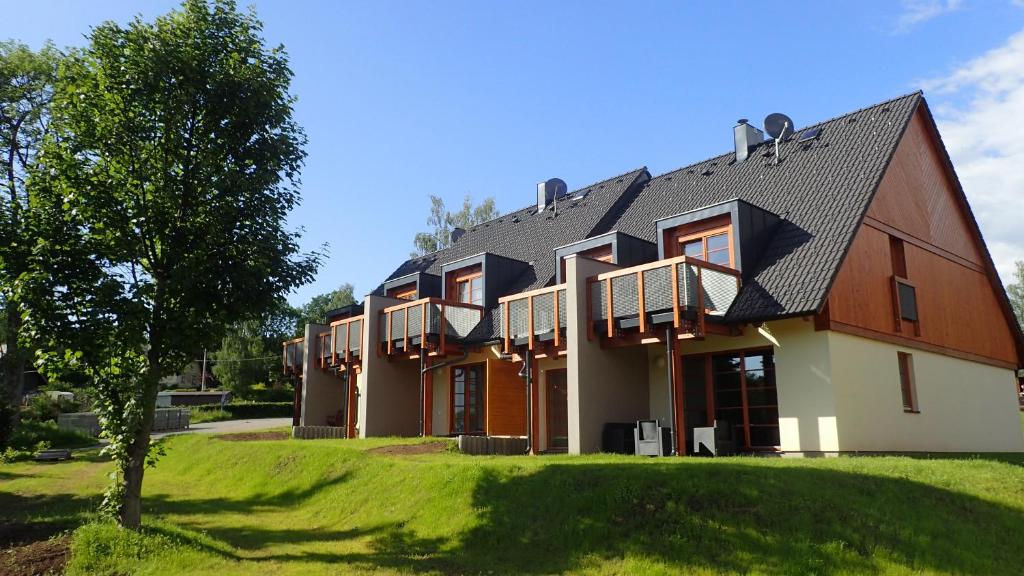 Budova, kde se apartmán nachází