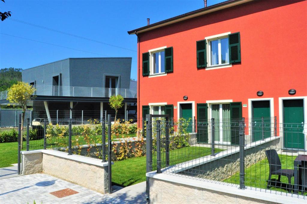 Zahrada ubytování Liguria Village