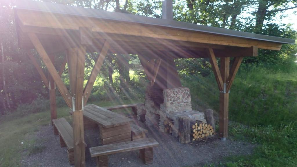 Zahrada ubytování Apartmán Říčky 23