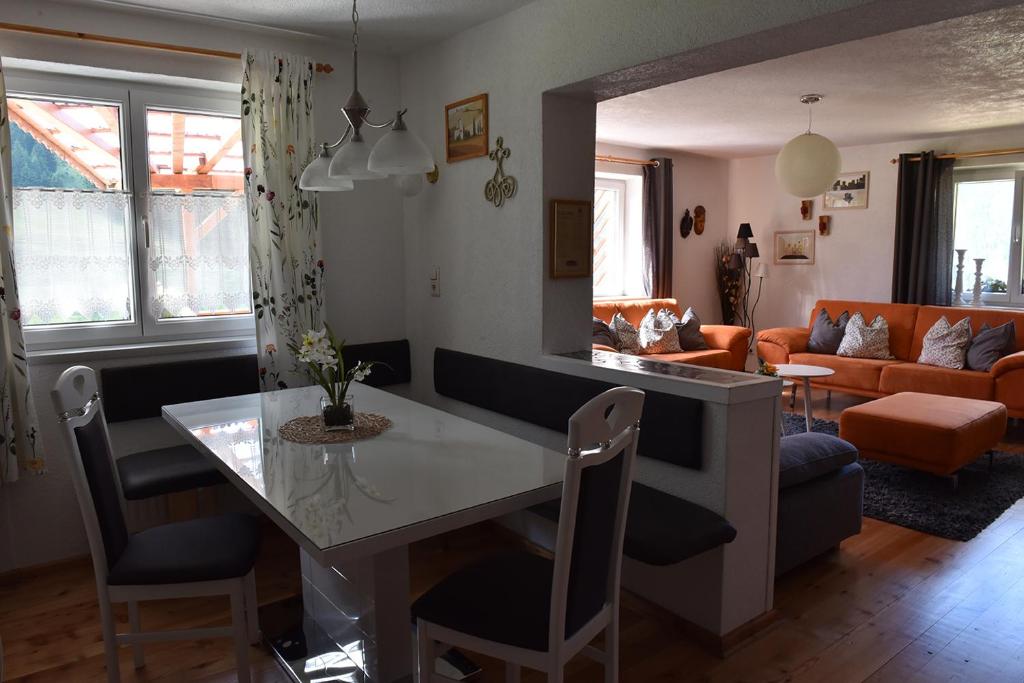 Posezení v ubytování Apartment Fernerkogel