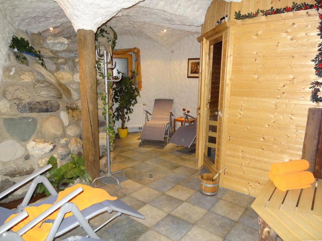 Posezení v ubytování Pension Appartements Reithof