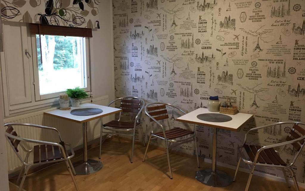 Posezení v ubytování Hotel Yöpuu