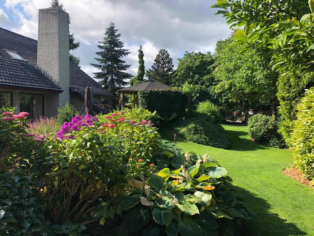 Zahrada ubytování B&B Perron Vechtdal