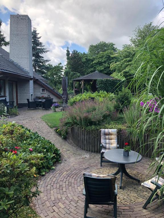 Zahrada ubytování B&B Perron Vechtdal