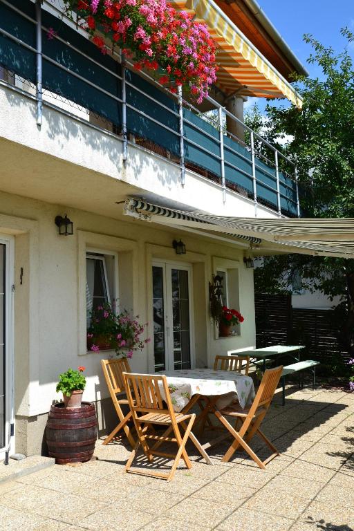 Balkón nebo terasa v ubytování Anna Apartment
