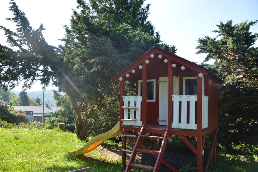 Zahrada ubytování Bergpanorama Ruhla