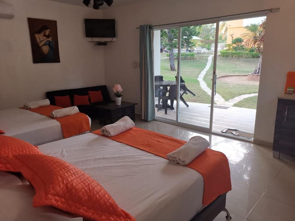 Voodi või voodid majutusasutuse Villa Victoria toas