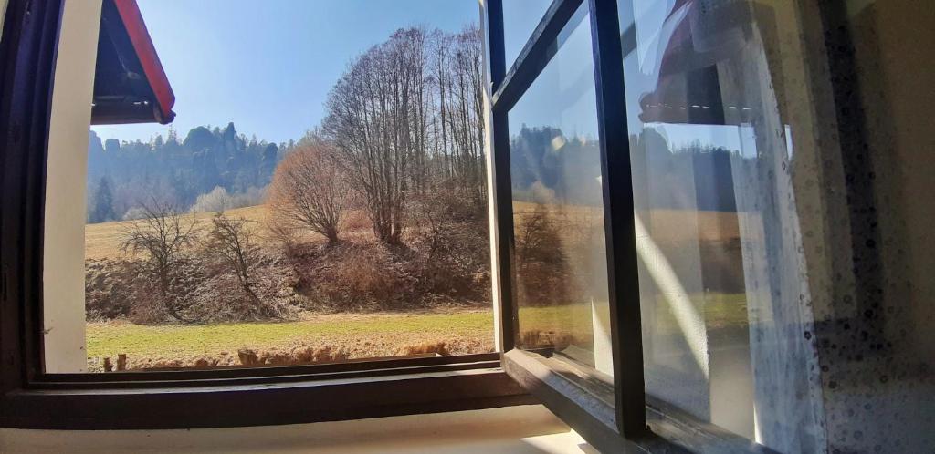 Nespecifikovaný výhled na hory nebo výhled na hory při pohledu z bed and breakfast