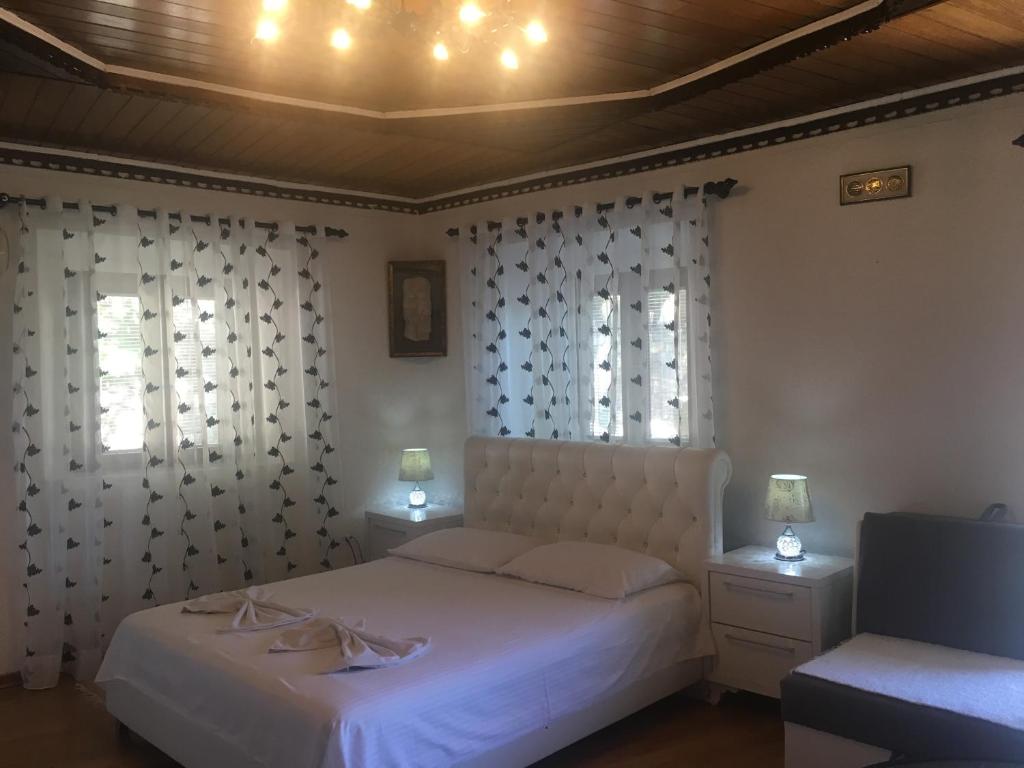Postel nebo postele na pokoji v ubytování Guest House Alea