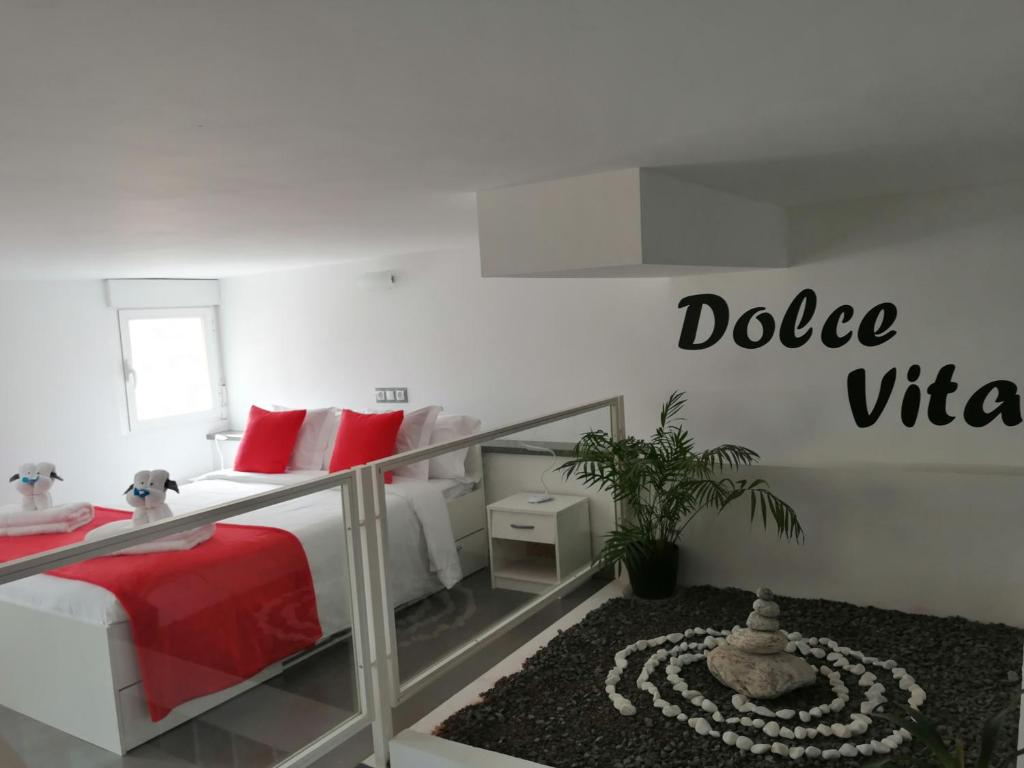 Postel nebo postele na pokoji v ubytování Gredos Loft