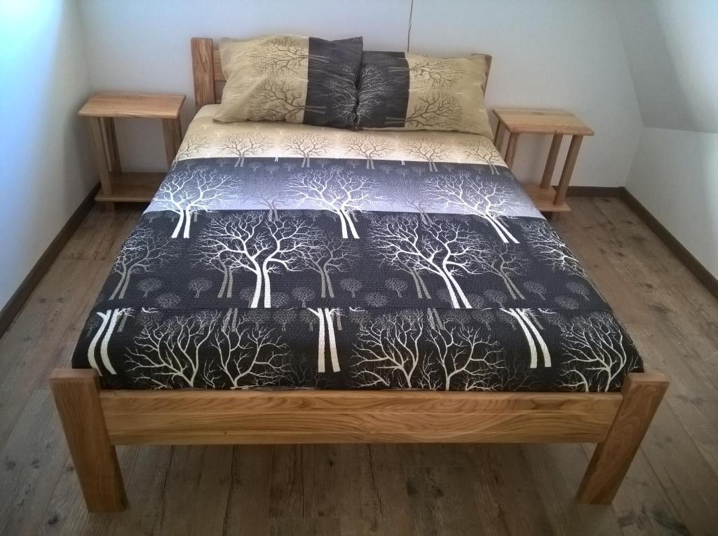 Postel nebo postele na pokoji v ubytování Apartmani Mimi