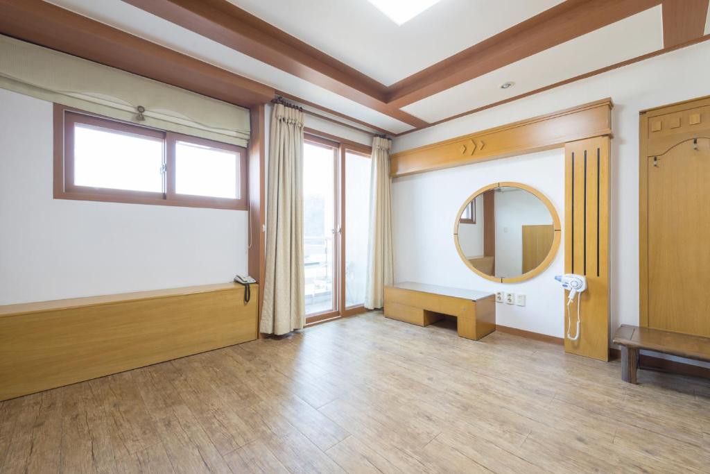 Postel nebo postele na pokoji v ubytování Dawoo Resortel