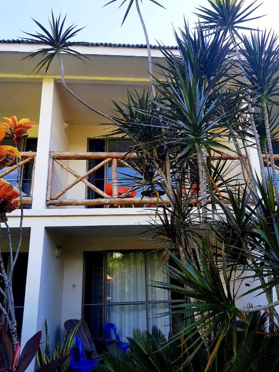 Balkón nebo terasa v ubytování Vaea Hotel Samoa