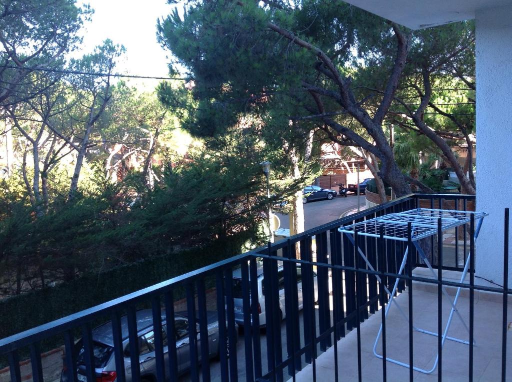 Balkón nebo terasa v ubytování Apartament Turístic Alhambra