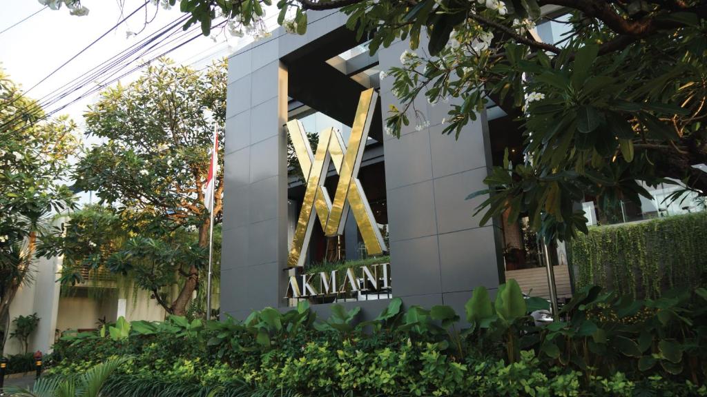 Zahrada ubytování Akmani Hotel Jakarta