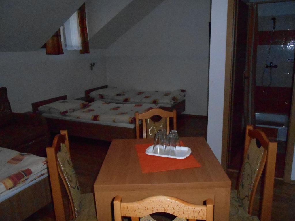 Letto o letti in una camera di Penzión Pars