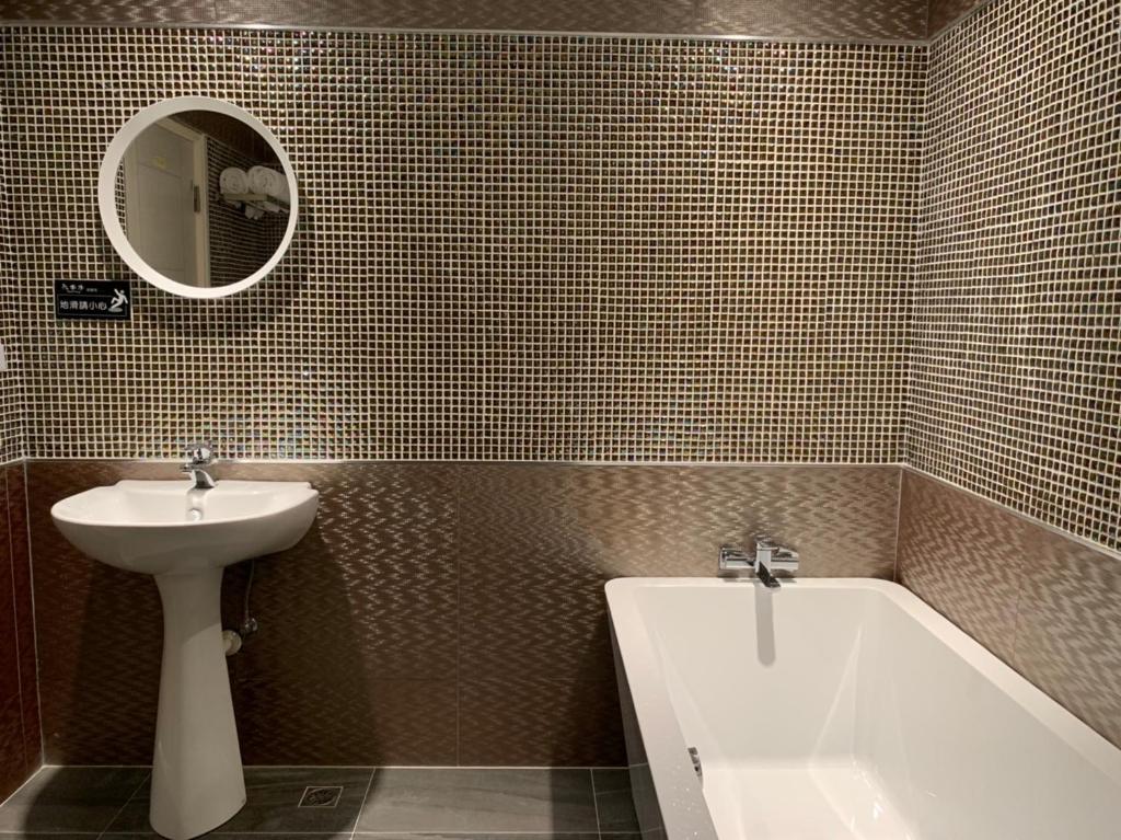 Koupelna v ubytování Roppongi Motel - JianHua