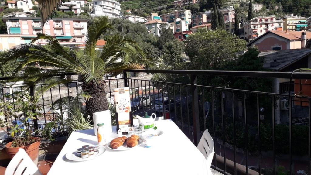 Balkón alebo terasa v ubytovaní Da ö Vittorio SRL