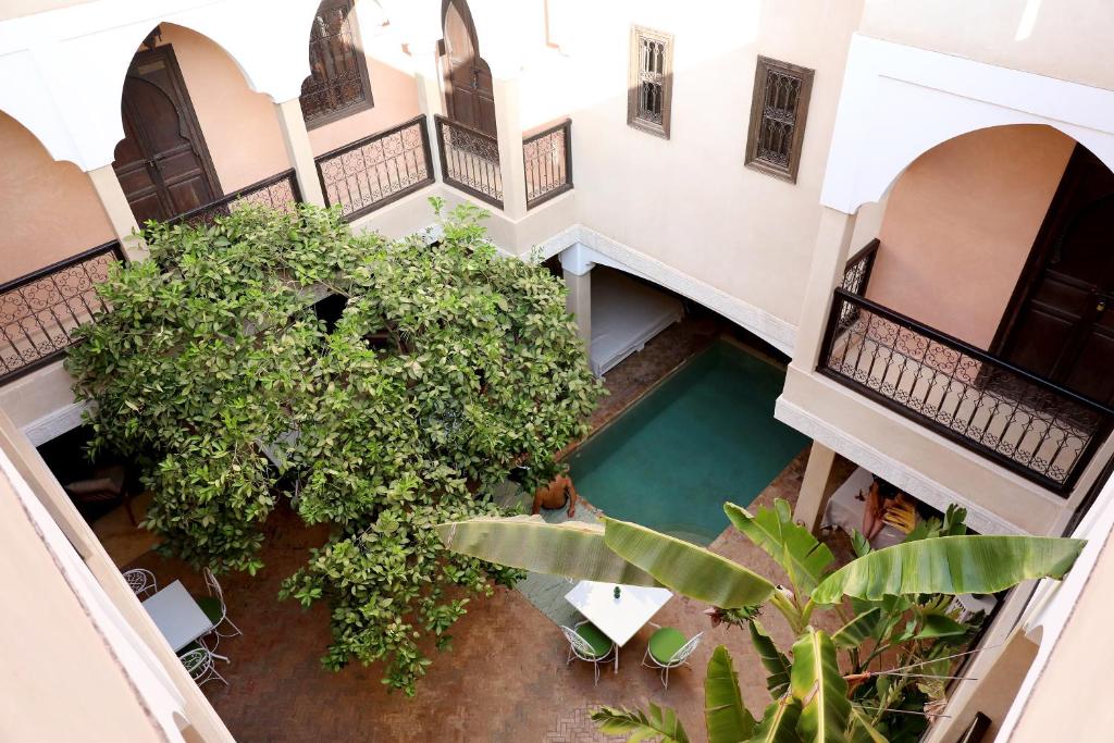 Balcone o terrazza di Riad l'Oiseau du Paradis