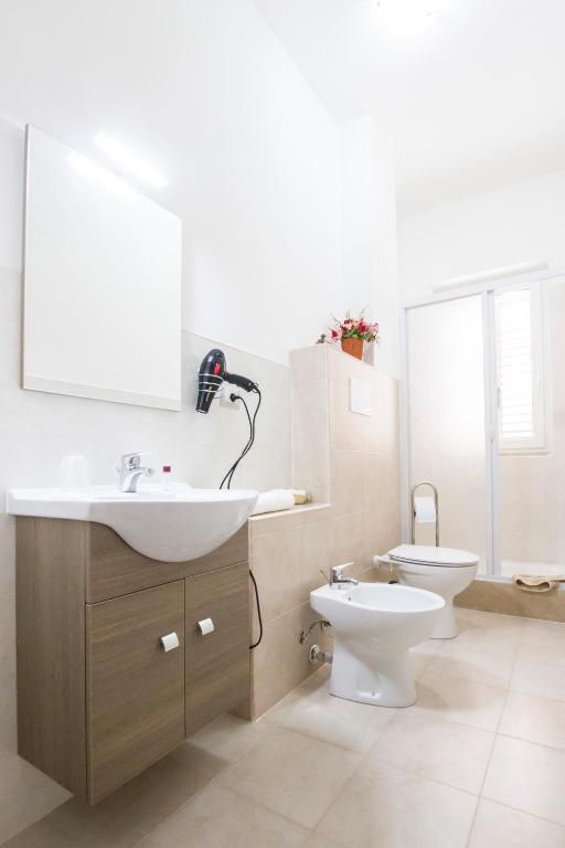Koupelna v ubytování Le Maschere B&B
