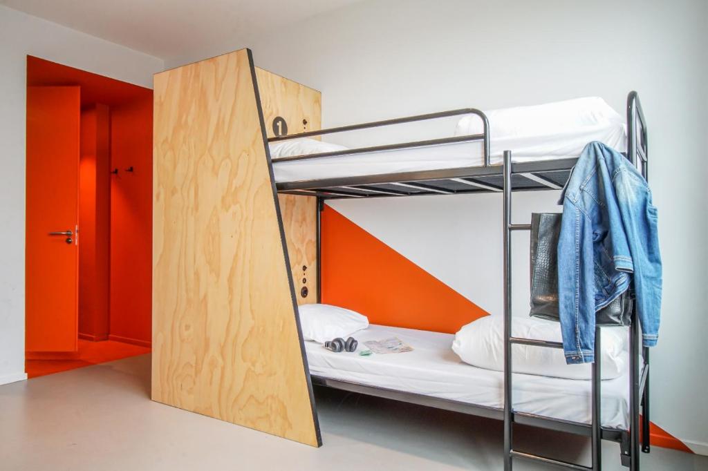 Postel nebo postele na pokoji v ubytování Via Amsterdam