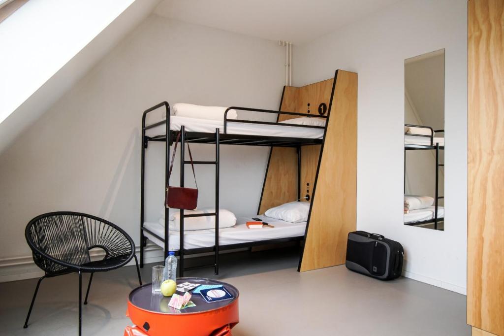 Postel nebo postele na pokoji v ubytování Via Amsterdam
