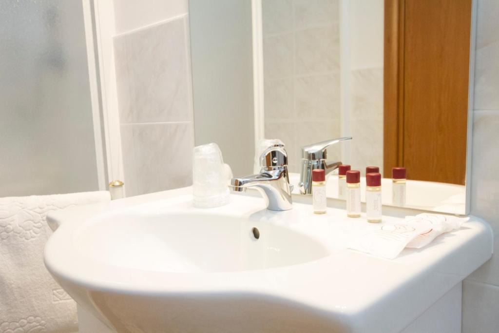 Koupelna v ubytování Le Maschere B&B