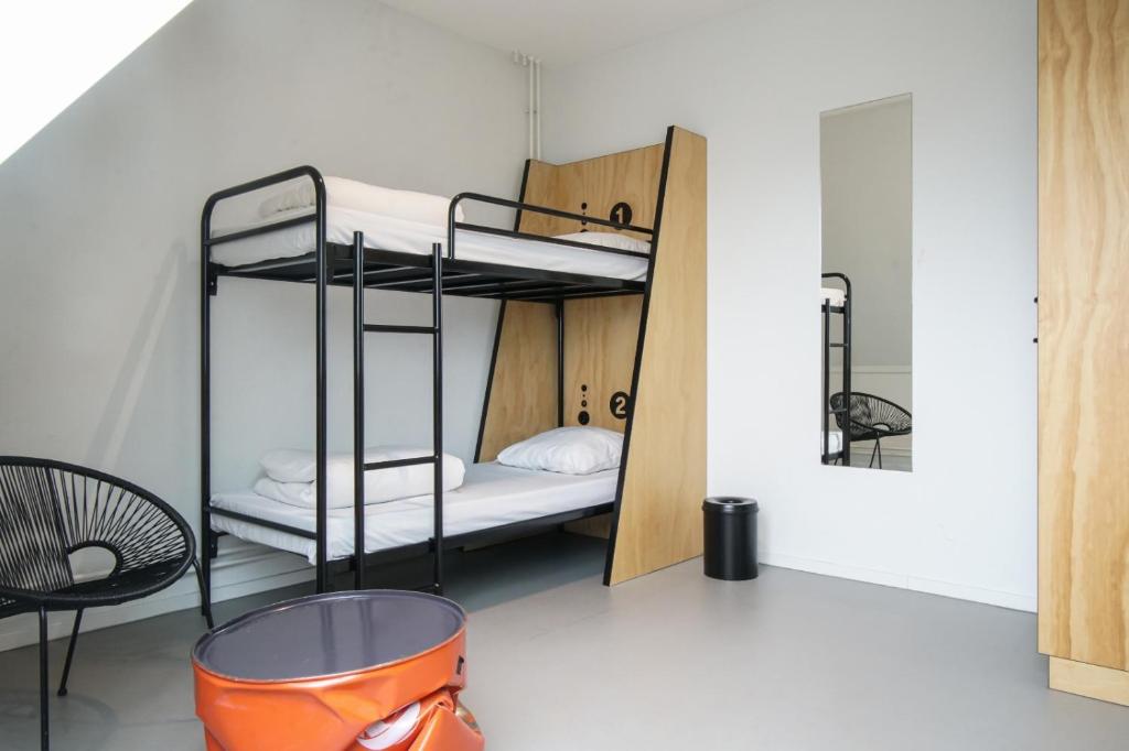 Postel nebo postele na pokoji v ubytování Via Amsterdam