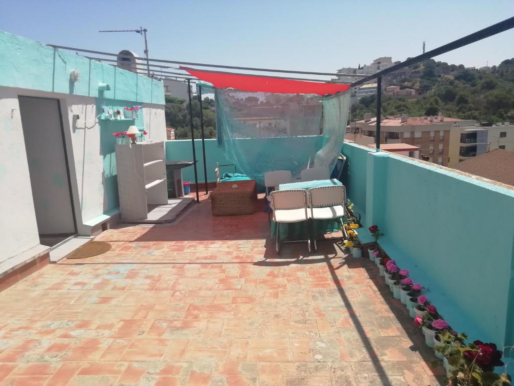 Balkón nebo terasa v ubytování Can Pau Guesthouse