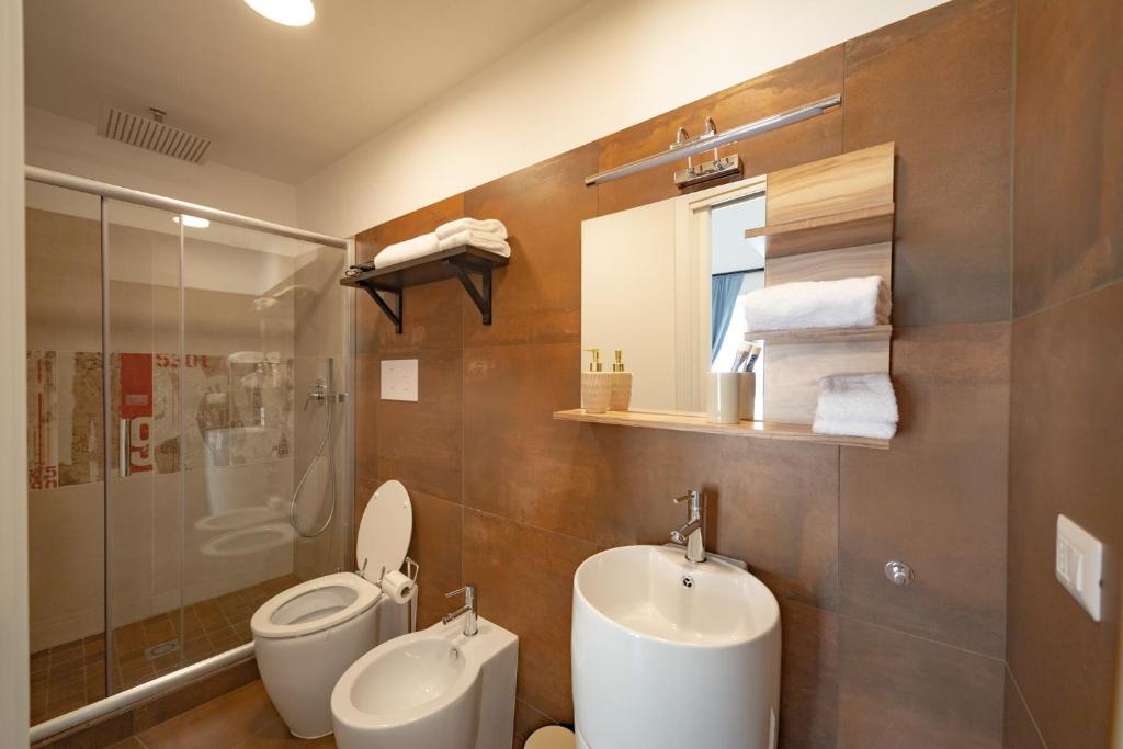 Kúpeľňa v ubytovaní A casa di Cassi