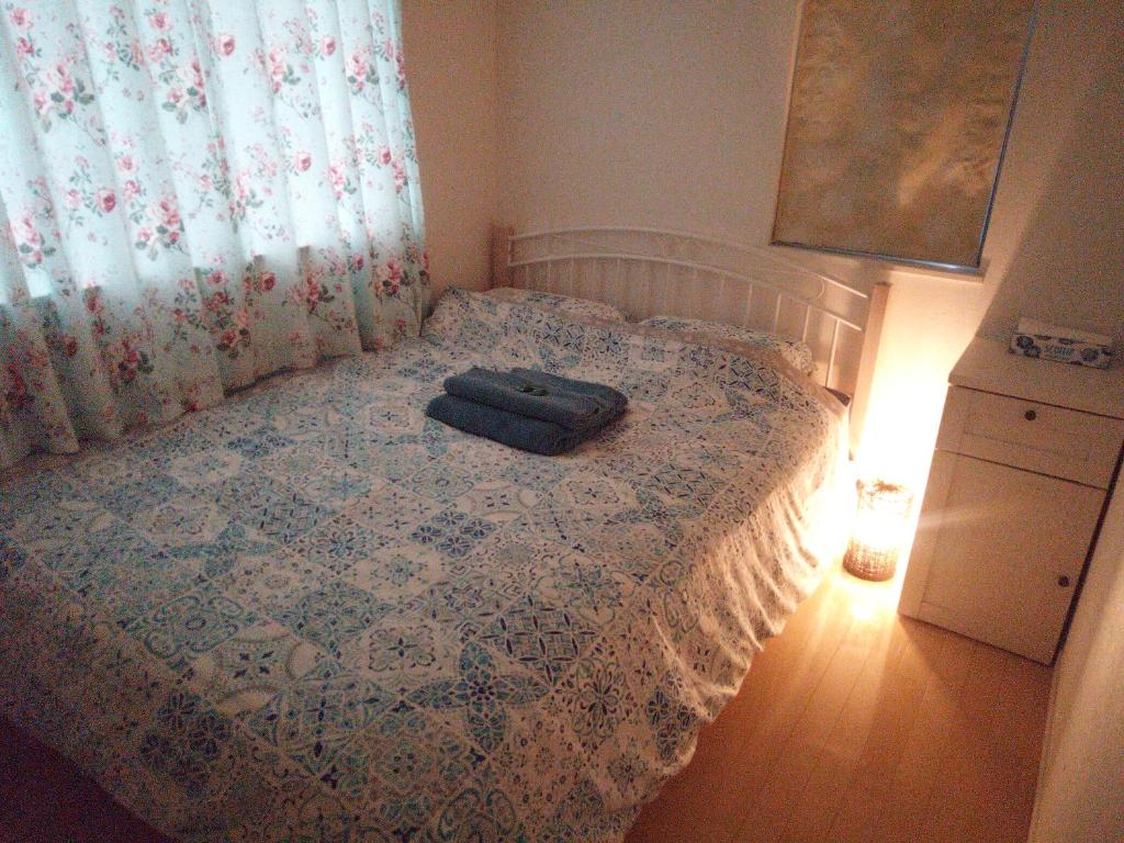 Postel nebo postele na pokoji v ubytování Private room in new House