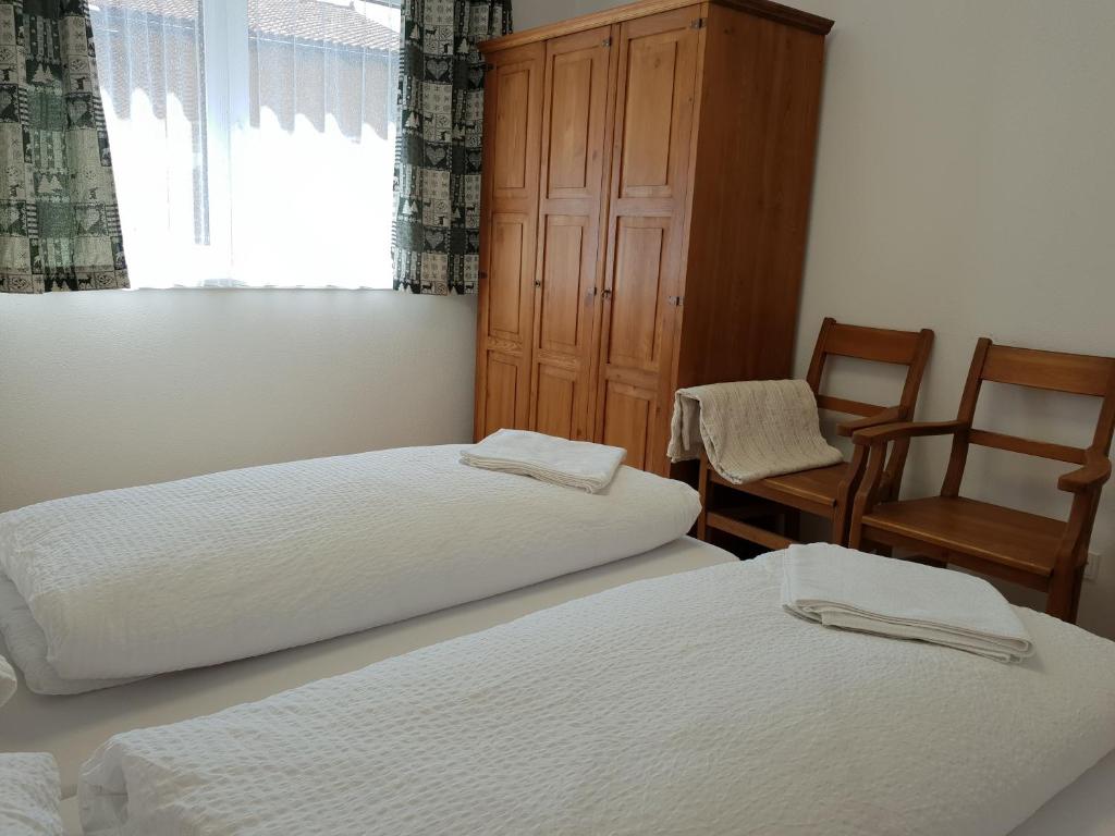Letto o letti in una camera di Amalia Haus