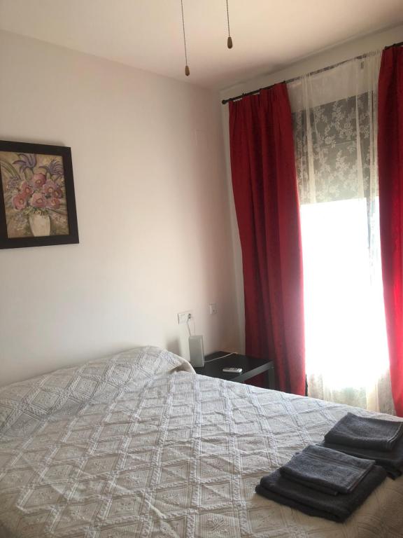 Posteľ alebo postele v izbe v ubytovaní Casa Rural Valverde 6