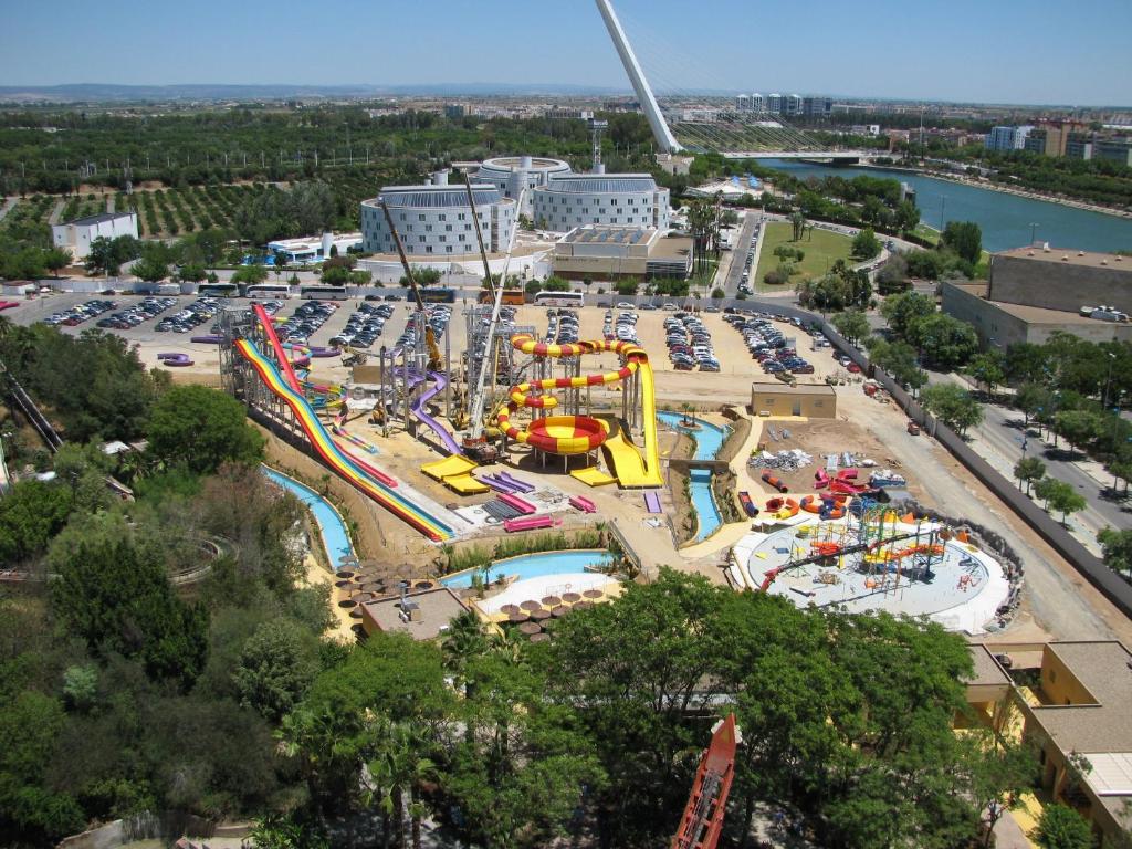 Aquapark v prázdninového domu nebo okolí