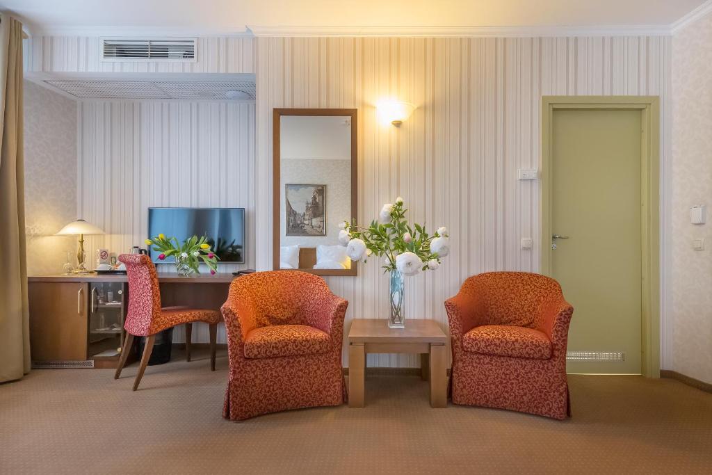 Posezení v ubytování Artis Centrum Hotels