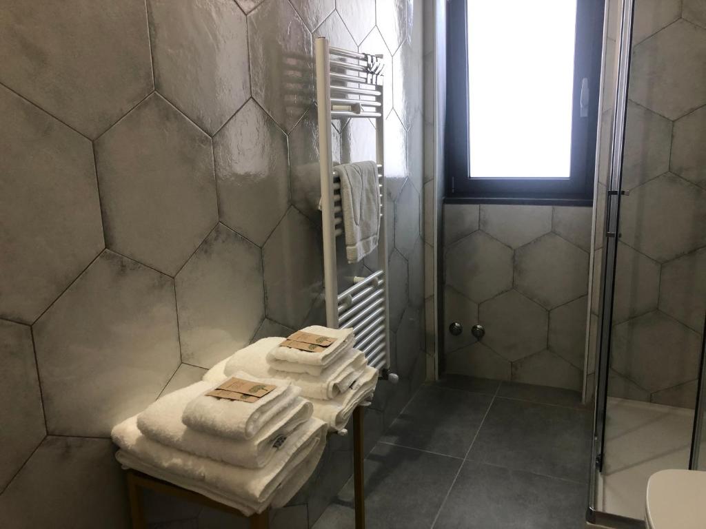 Koupelna v ubytování Il Platano Residenza Rurale