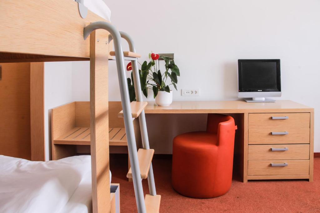 Postel nebo postele na pokoji v ubytování Hotel Veter