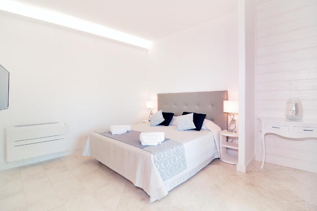 Postel nebo postele na pokoji v ubytování Villa Turquoise