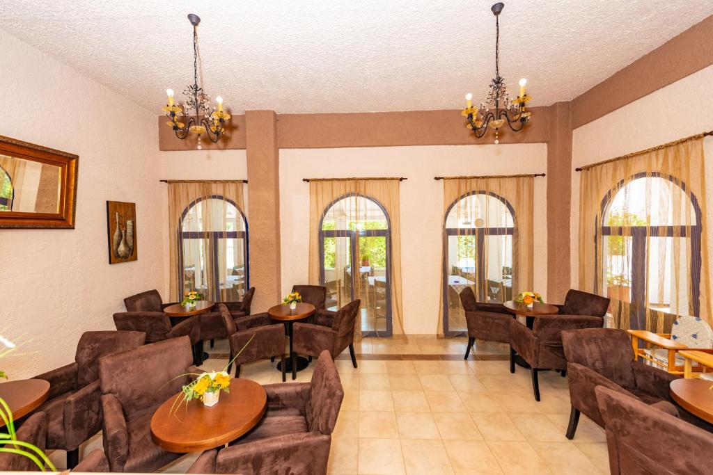 Posezení v ubytování Hotel Elena Syvota